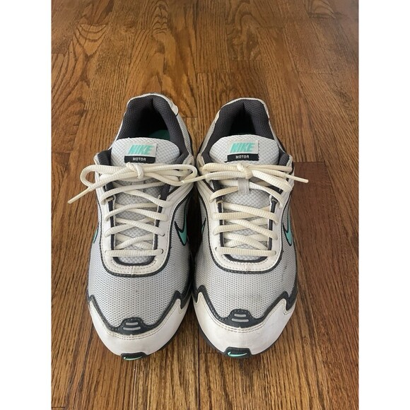 2009 Nike Air Max Turbulence IV Running Shoes Gray Teal Black 396642-001 Size 8 - Picture 3 of 16